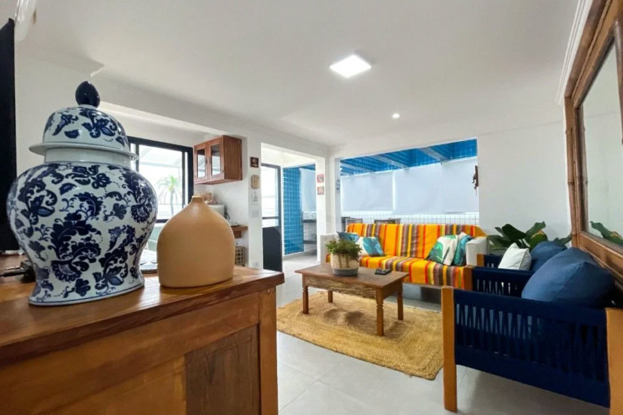 Apartamento à venda com 4 quartos, sendo 2 suítes, em Riviera de São Lourenço, Bertioga, SP
