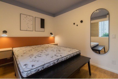 Apartamento para alugar com 1 quarto em Itaim Bibi, São Paulo - SP