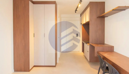 Studio de 26m² para alugar com 1 quarto mobiliado em Pinheiros próximo ao Metrô Faria Lima
