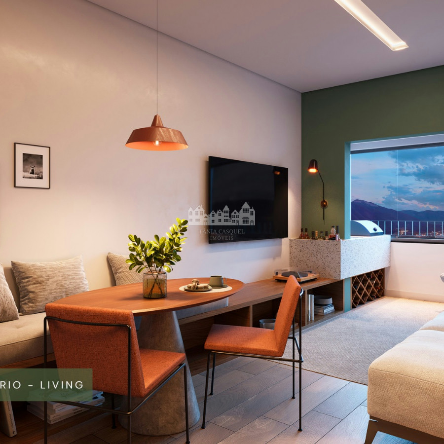 Apartamento 1 Dormitório com Suíte – 49 m² – Projeto Flora, Atibaia