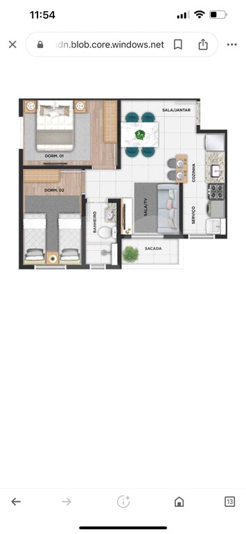 Apartamento para venda no Parque das Oliveiras