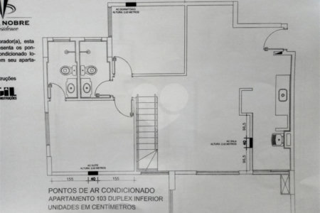 Cobertura duplex disponivel para venda ou locação no Residencial Vista Nobre no Parque Faber- Castel