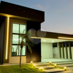 Casa térrea 3 dormitórios (3 suítes), espaço gourmet, piscina, 2 vagas garagem, condomínio fechado com ampla área lazer
