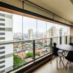 Apartamento totalmente mobiliado com ar-condicionado localizado no coração do Brooklin!!!