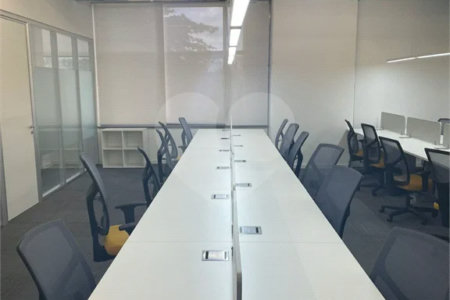 Conjunto comercial para locação no Brooklin 586 m² 10 vagas de garagem