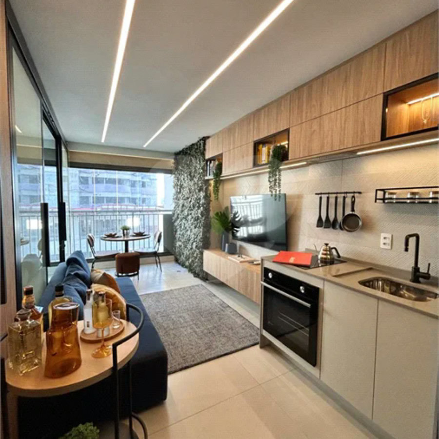 Apartamento 1 dorm. - 36,15 m2 em Perdizes, a 50 metros da PUC