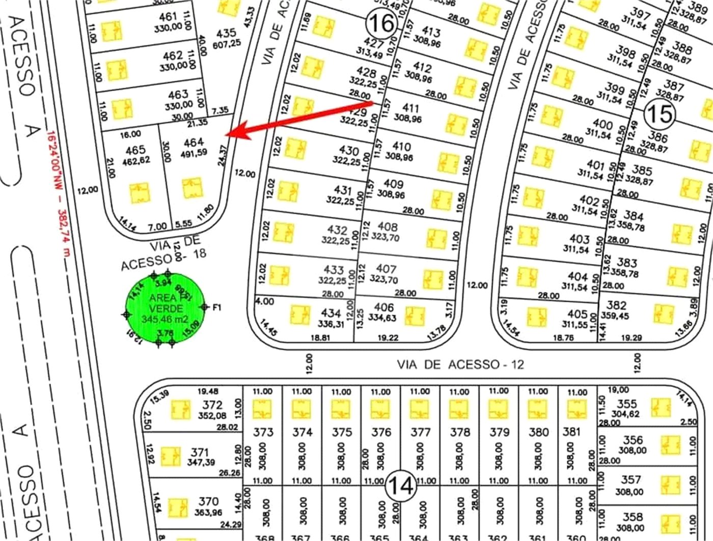 Terreno para venda no Residencial Quebec