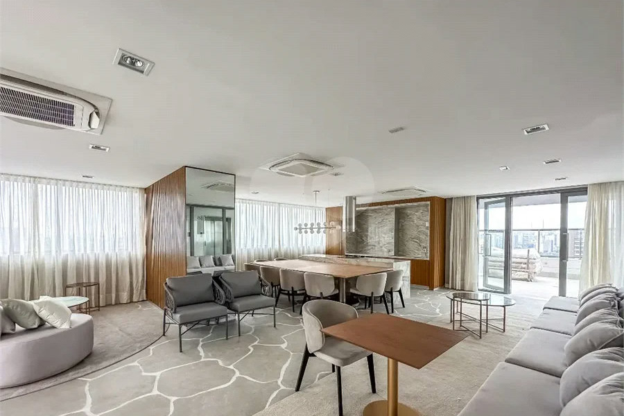 Apartamento para venda em Vila Clementino com 3 quartos, sendo 3 suítes, 177m²