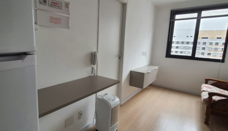 Studio mobiliado para locação – 24 m², 1 dormitório, ao lado do portão 1 da usp e próximo ao metrô butantã!