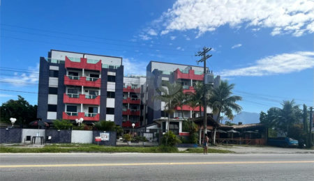 Apartamento à venda com 2 quartos em Boraceia, Bertioga, SP