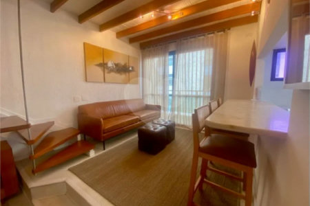 APARTAMENTO PARA VENDA E LOCAÇÃO NO PARAÍSO, MOBILIADO, COM 114 M2, DUAS SUITES, UMA VAGA