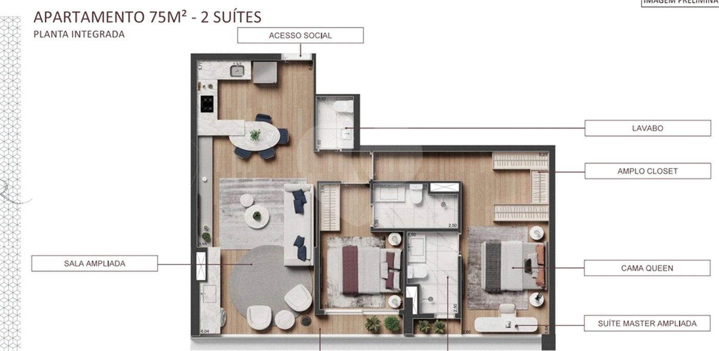Apartamento à venda com 2 suítes em Vila Mariana, São Paulo, SP