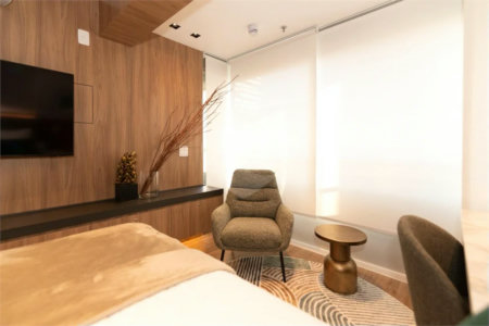 Studio Mobiliado em Moema | 29m² Pronto para Morar ou Investir