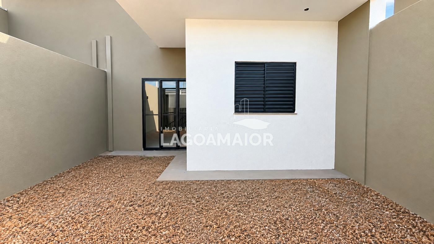 Casa à venda ou para alugar com 2 quartos, sendo 1 suíte, em Bela Vista da Lagoa, Três Lagoas - MS
