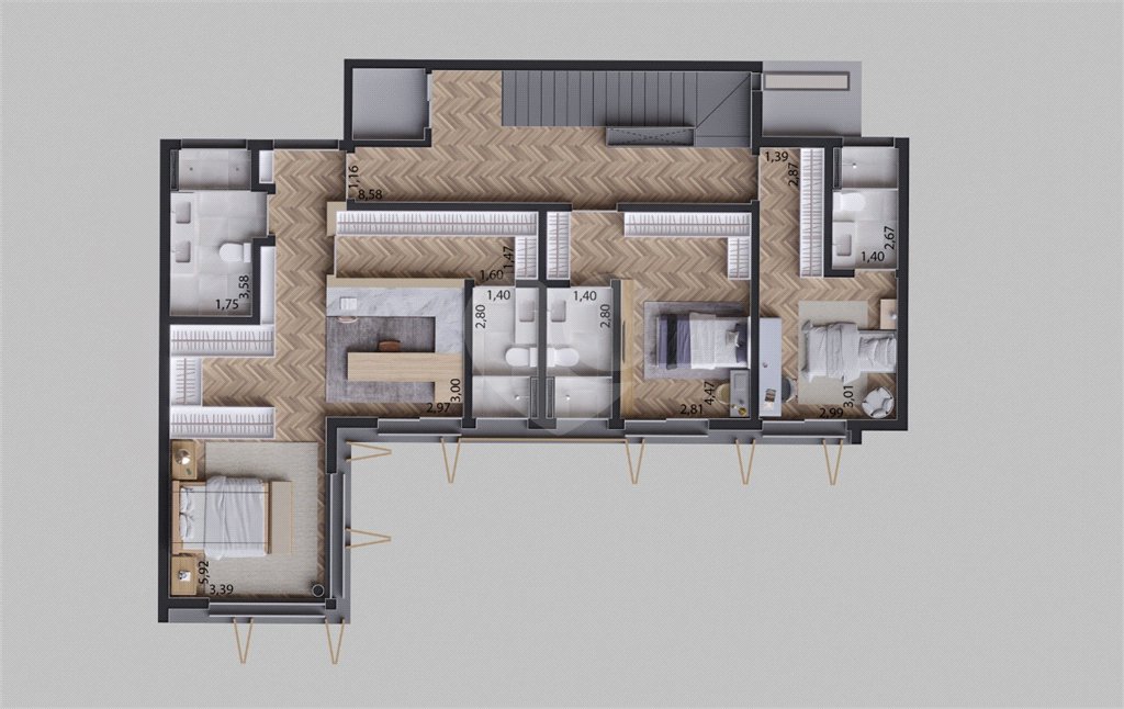 Casa à venda com 4 suítes em Jardim Paulistano, São Paulo, SP