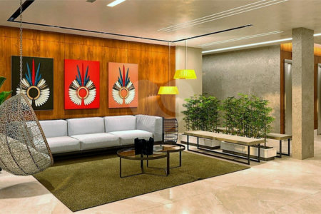 Apartamento com 28 m² na Aclimação