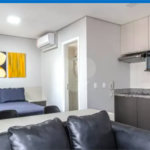 Studio Novo no Centro de São Paulo na Rua Brigadeiro Tobias , 32m² com Vaga, Completo Pronto para Morar. Estuda permuta em Indaiatuba.