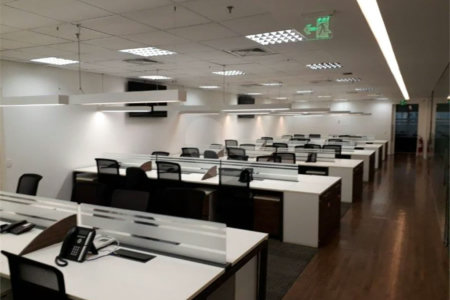 Laje corporativa, layout inteligente e versátil, pronto para uso, locação Brooklin