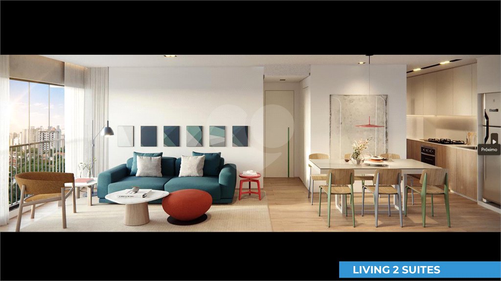 Studio 25 m² – Barô Higienópolis by You, inc | São Paulo