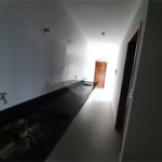 Apartamento com 44m2, 2 quartos, banheiro, sala, cozinha, varanda gourmet e garagem