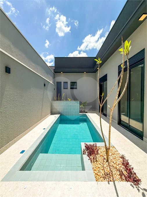 Casa Térrea Evidências - Indaiatuba/SP - R$ 1.950.000,00 - Área Total 307,33 m² - Área Construída 201,90 m² - TÉRREA - 03 suítes sendo a master com closet; Escritório; Lavabo; Cozinha com cooktop, forno, micro-ondas e coifa; Móveis planejados na hall de entrada, sala, escritório, cozinha, gourmet, s