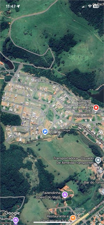 TERRENO À VENDA DE 420M² NO CONDOMÍNIO ECOLOGIE EM ITATIBA-SP Ref: 1024335