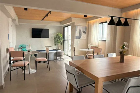 Studio residencial com 19m² na região da Vila Clementino em São Paulo - SP.