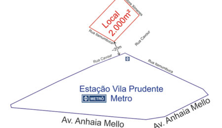 Terreno à venda em Parque da Vila Prudente, São Paulo, SP