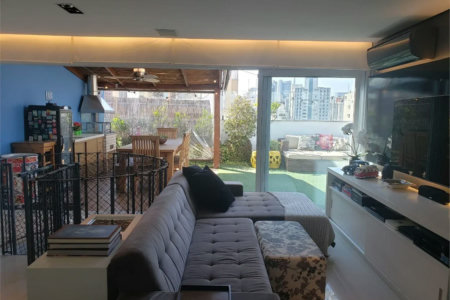 Cobertura à venda com 3 quartos, sendo 1 suíte, em Pinheiros, São Paulo, SP