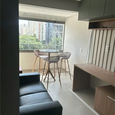 Apartamento para Locação Moema 30 m2 1 Dormitório Mobiliado