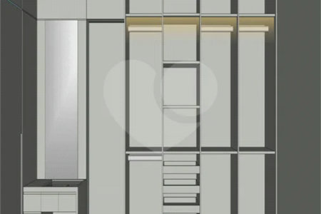 Casa Térrea Evidências - Indaiatuba/SP - Quadra D Lote 15 - Área Total 308,35 m² - Área Construída 201,81 m² - TÉRREA - 03 suítes sendo a master com closet; Escritório; Lavabo; Cozinha com cooktop, forno, micro-ondas e coifa; Móveis planejados na hall de entrada, sala, escritório, cozinha, gourme