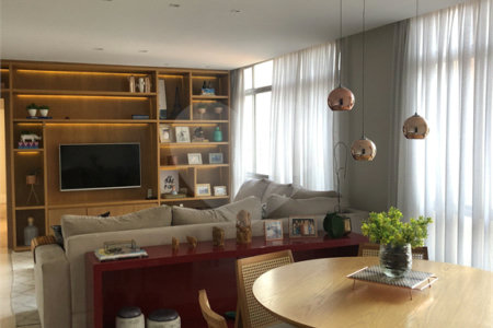 Pronto para morar: apartamento semi mobiliado de 127 m² com 3 dormitórios no Jardim Paulista