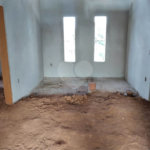Sobrado em construção no Jardim de Cresci .