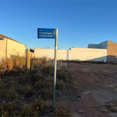 Terreno de esquina 342m² no Jardim das Palmeiras 2 – Ibaté/SP