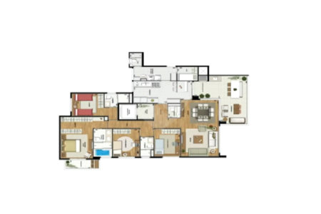 Apartamento à venda com 4 quartos, sendo 2 suítes,  em Vila Suzana, São Paulo, SP