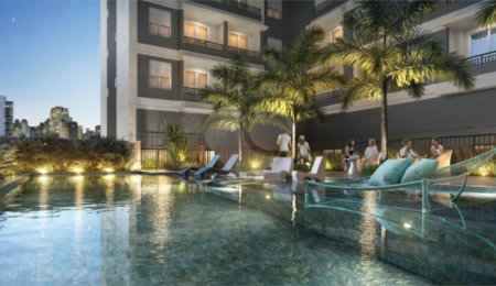 Apartamento à venda com 1 quarto em Pinheiros, São Paulo, SP