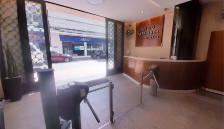 Sala, 80 m² - venda por R$ 300.000,00 ou aluguel por R$ 2.300,00/mês - Centro - Santos/SP