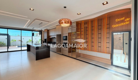 Casa à venda com 3 quartos, sendo 3 suítes, no condomínio Villa Dumont, Três Lagoas - MS