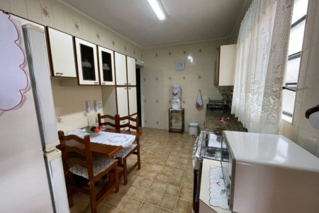 Excelente Apartamento com 3 dormitórios à venda, 100 m² por R$ 610.000 - Campo Grande - Santos/SP