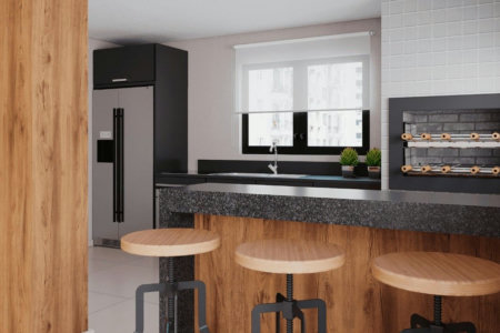 Apartamento à venda, 84 m² por R$ 1.377.600,00 - Boqueirão - Santos/SP