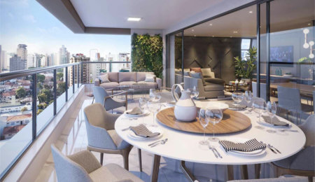 Apartamento à venda com 3 suítes em Brooklin Paulista, São Paulo, SP