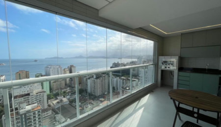 Apartamento com 2 dormitórios à venda, 100 m² por R$ 2.300.000,00 - Aparecida - Santos/SP