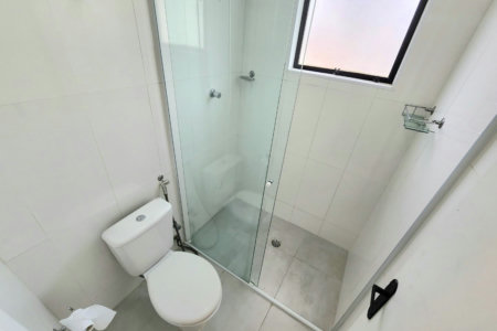 Apartamento para alugar, 47 m² por R$ 3.790,00/mês - José Menino - Santos/SP