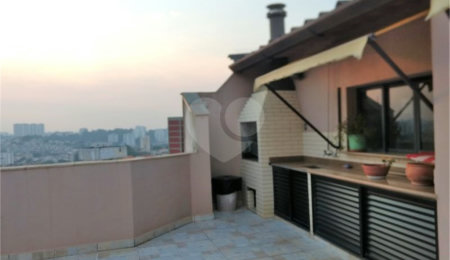 Cobertura à venda com 4 quartos, sendo 2 suítes,  em Jardim Colombo, São Paulo, SP