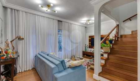 Sobrado à venda com 3 quartos, sendo 1 suíte,  em Campo Grande, São Paulo, SP