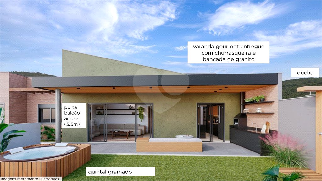 Casa à venda com 2 suítes em Itapetinga, Atibaia, SP