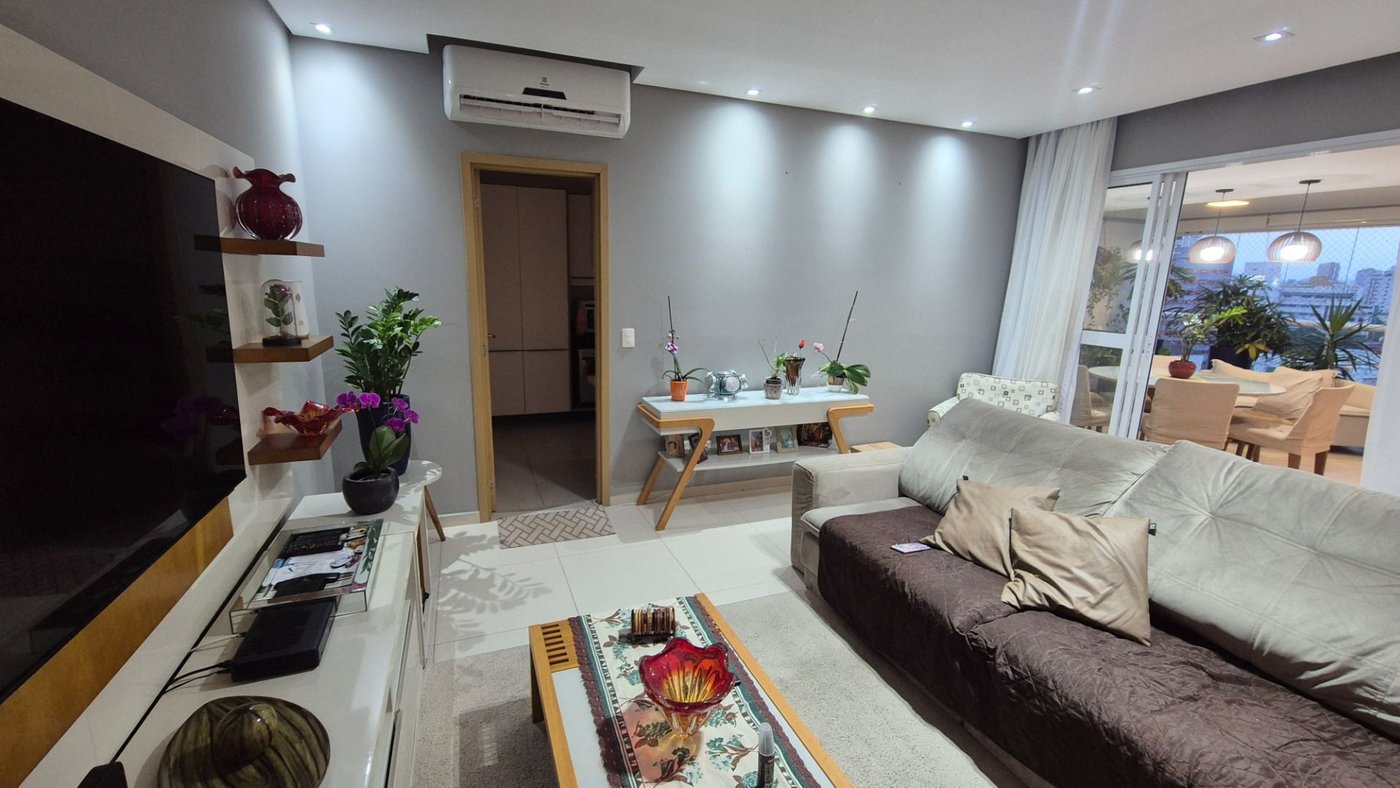 Apartamento com 3 dormitórios à venda, 167 m² por R$ 2.600.000,00 - Boqueirão - Santos/SP