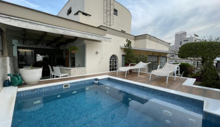 Cobertura à venda, 348 m² por R$ 3.900.000,00 - Aparecida - Santos/SP