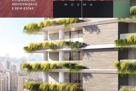 Cobertura à venda com 4 suítes em Moema, São Paulo, SP