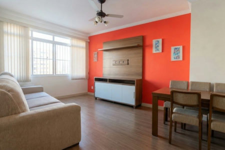 Apartamento com 2 dormitórios à venda, 70 m² por R$ 690.000,00 - Embaré - Santos/SP